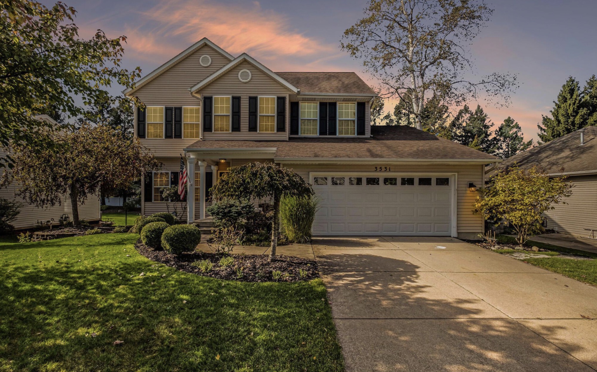 Front exterior of 3531 Breton Valley Dr SE